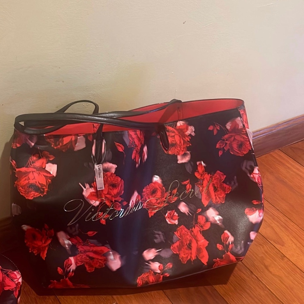 Victoria secret roses travel bag